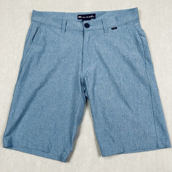 Travis Mathew Men's Sand Harbor Golf Shorts Size 30 Blue - Picture 1 of 13